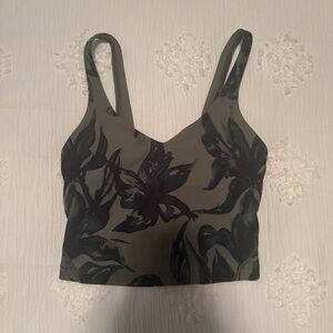 Lululemon botanical bloom green align tank size 2